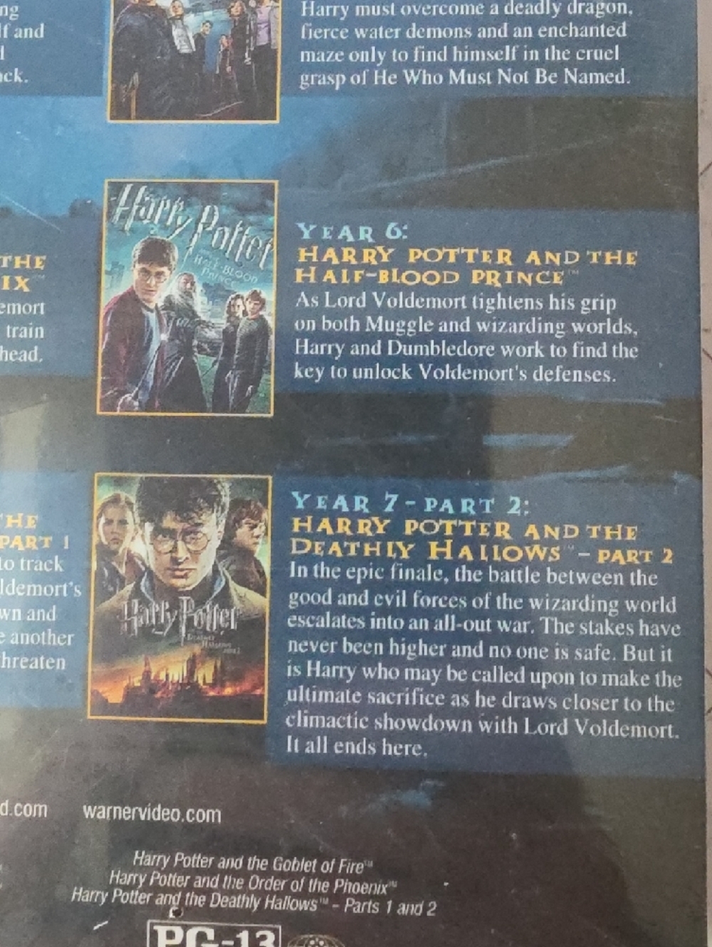 Harry Potter Complete 8-Film DVD Collection - Picture 7 of 12